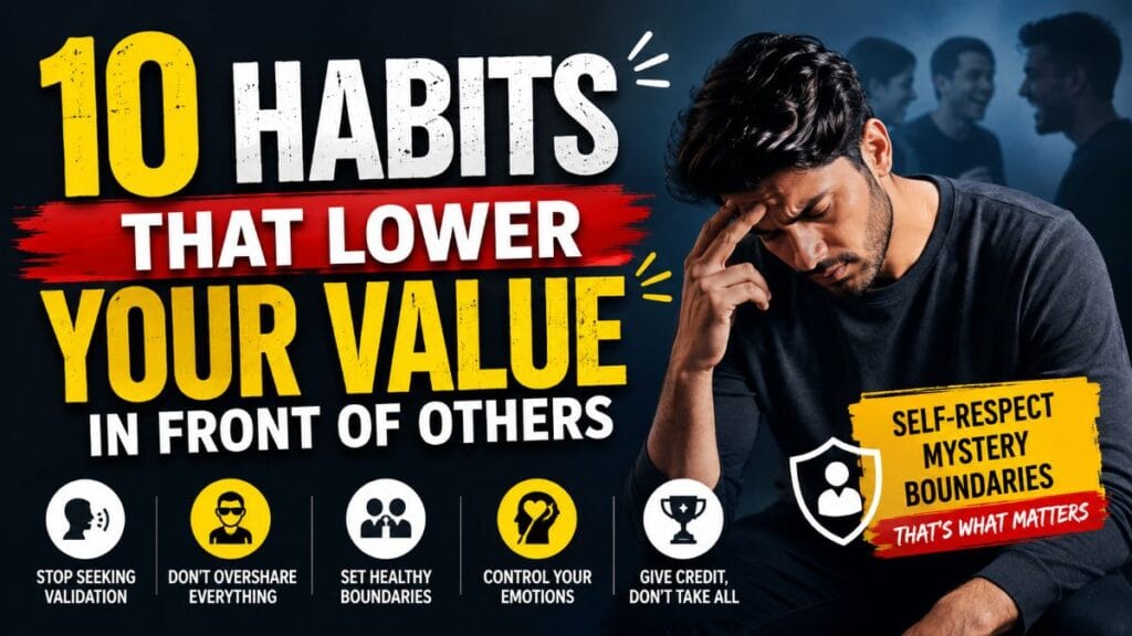 Habits That Lower Your Value