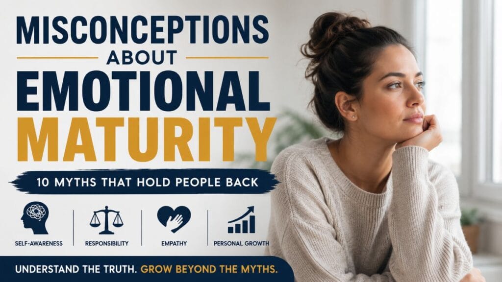 10 Misconceptions About Emotional Maturity That Hold People Back 2 Misconceptions About Emotional Maturity