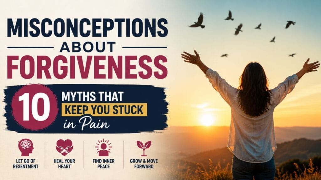 Misconceptions About Forgiveness
