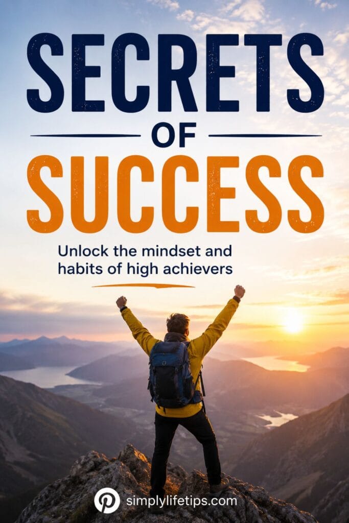 Secrets of Success Pin