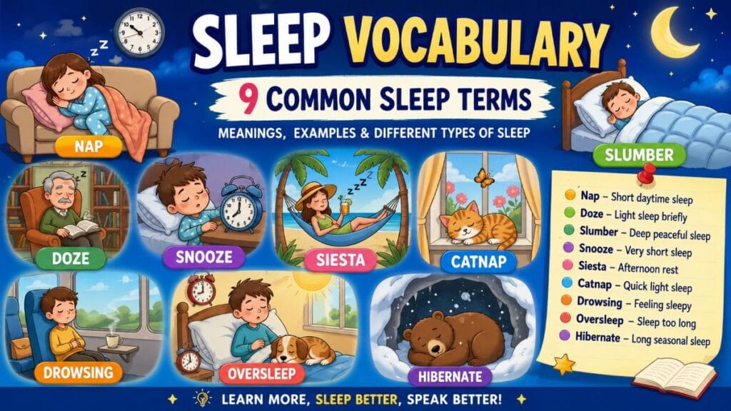 Sleep Vocabulary