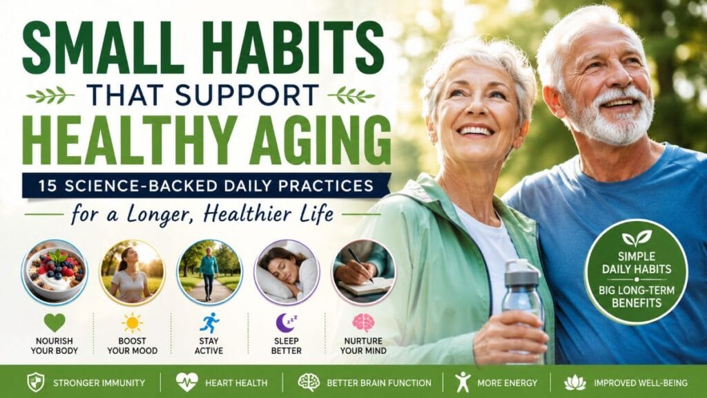 Small Habits That Support Healthy Aging