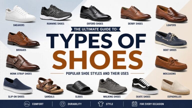 Shoe Type Guide Types Of Shoes: The Ultimate Guide