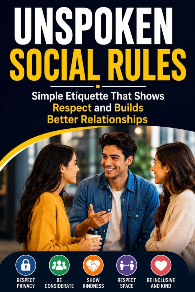 Pin Unspoken Social Rules