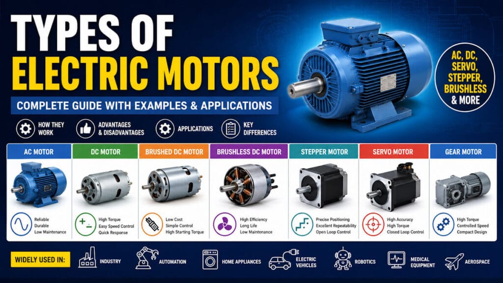 Types of Electric Motors
