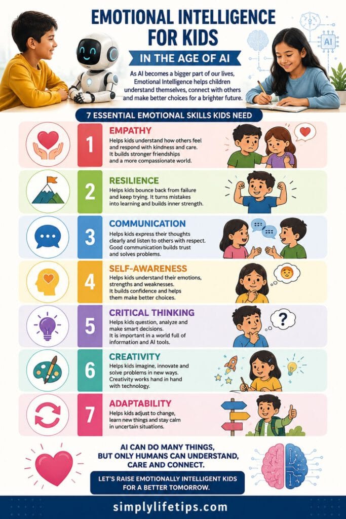 Emotional Intelligence for Kids in the Age of AI 5 Emotional Intelligence for Kids in the Age of AI: 7 essential skills children need