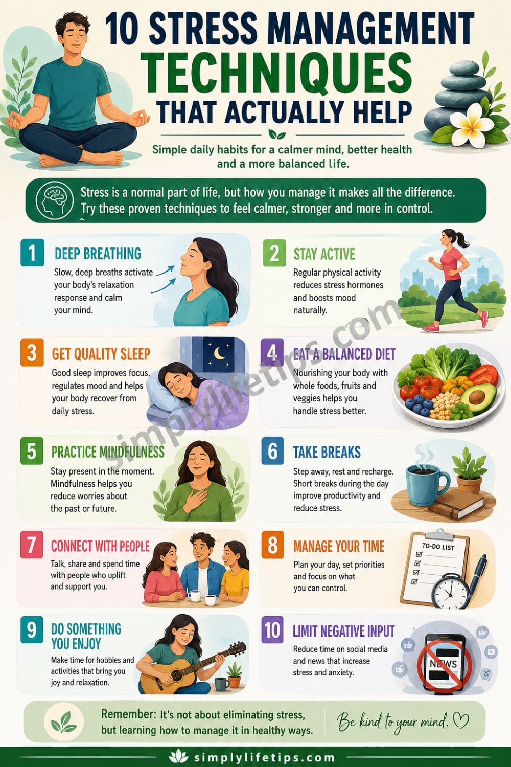 10 stress management techniques for reducing stress and building resilience