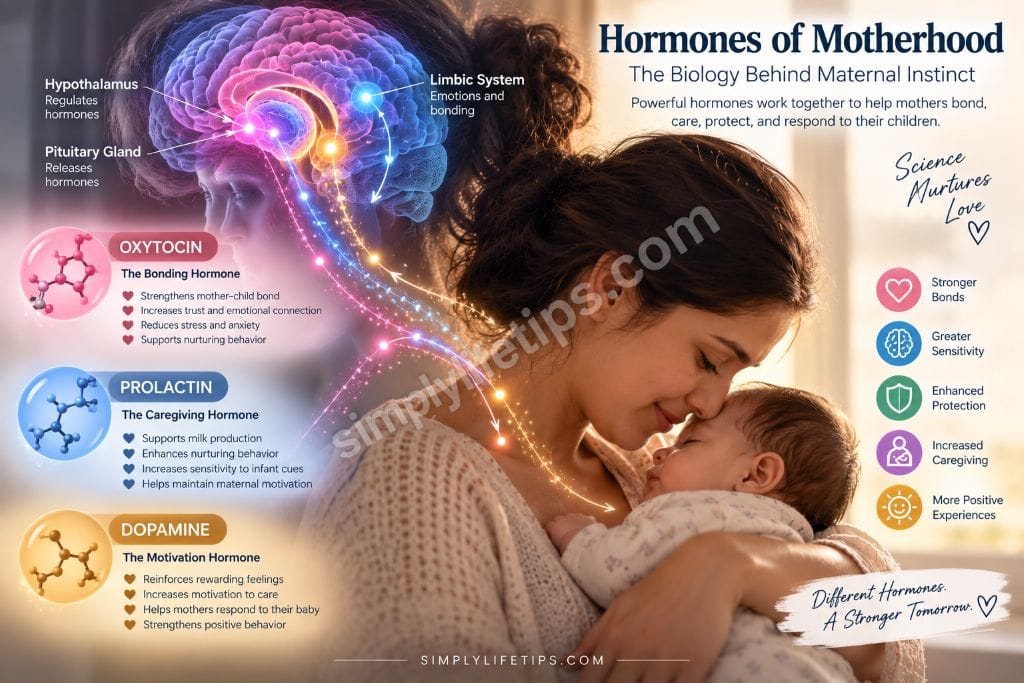 Oxytocin and hormones involved in the mother-child bond