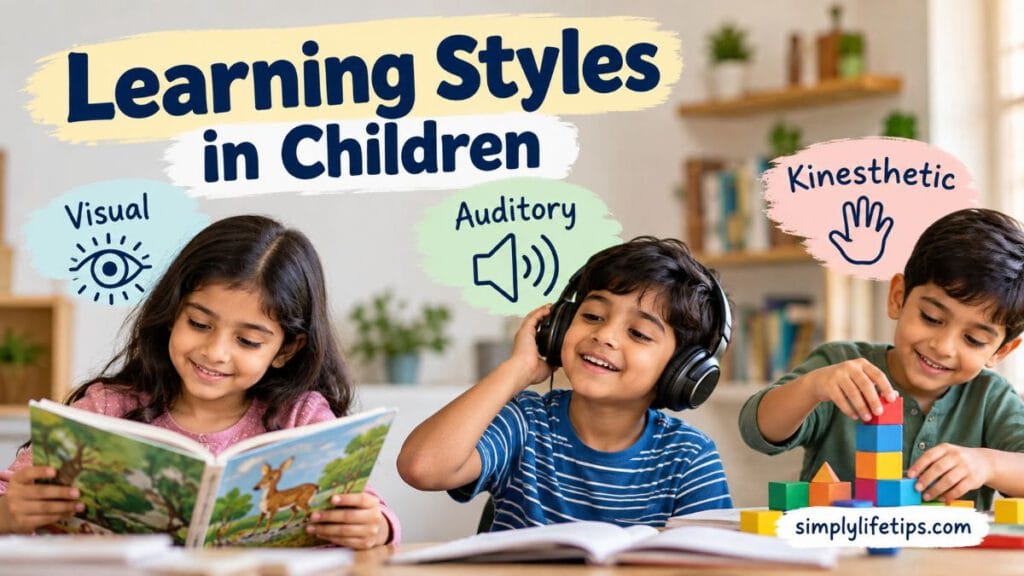 Learning Styles in Children: Visual, Auditory and Kinesthetic