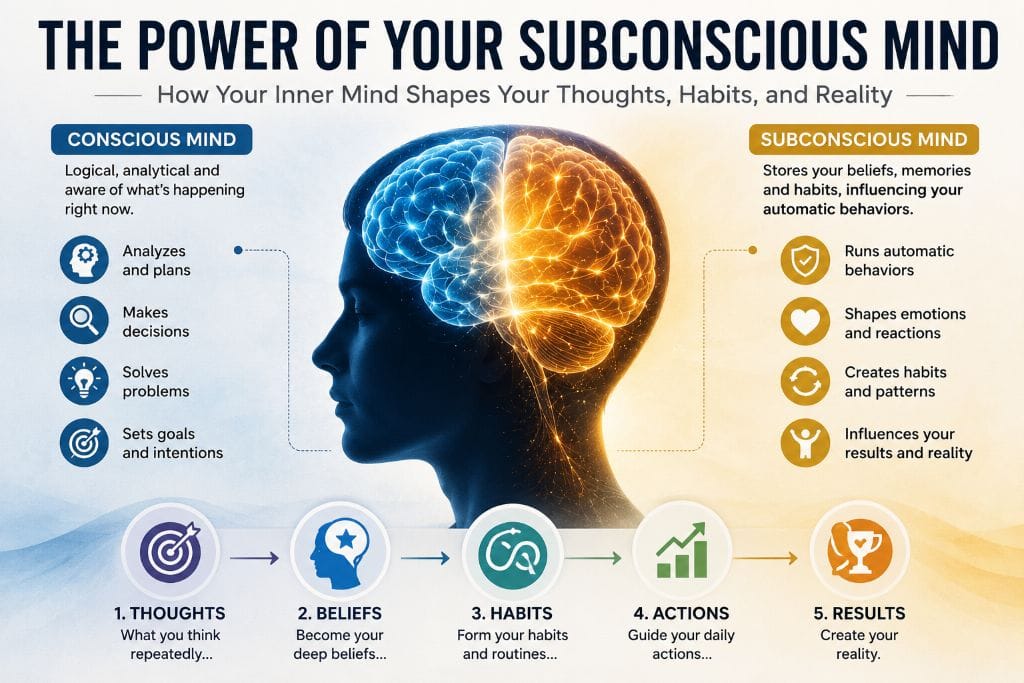 Power of Your Subconscious Mind: How It Works 3 Power of Your Subconscious Mind showing how your inner mind influences thoughts, habits, and behavior