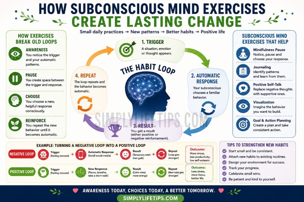 How subconscious mind exercises can help build awareness and healthier habits