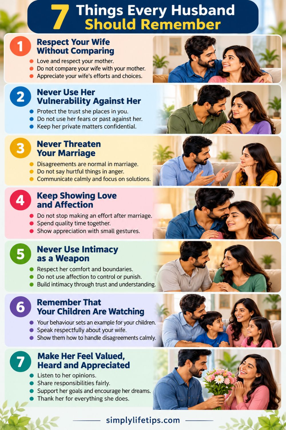 How to Be a Good Husband: 7 Essential Tips 3 How to be a good husband: 7 essential tips for a healthy and happy marriage