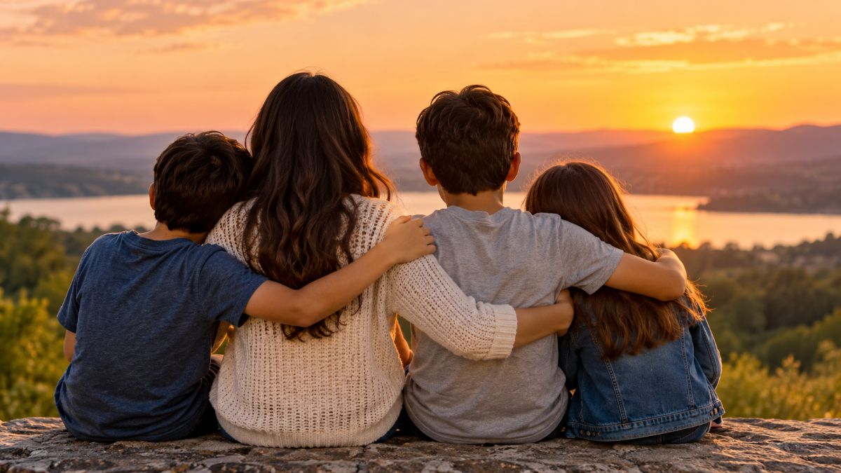 Sibling relationships built on love, trust, and family support