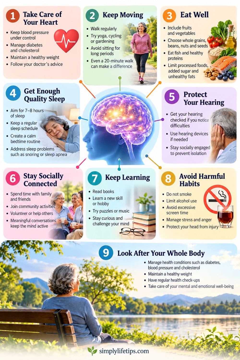How to improve brain health: 9 simple habits