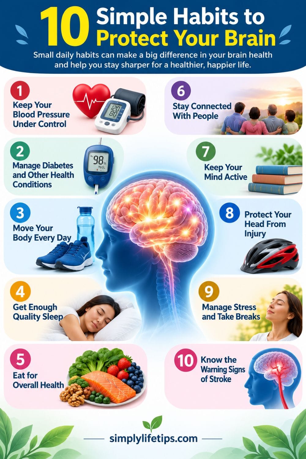 How to Protect Your Brain: 10 Daily Habits 3 How to protect your brain with 10 simple daily habits